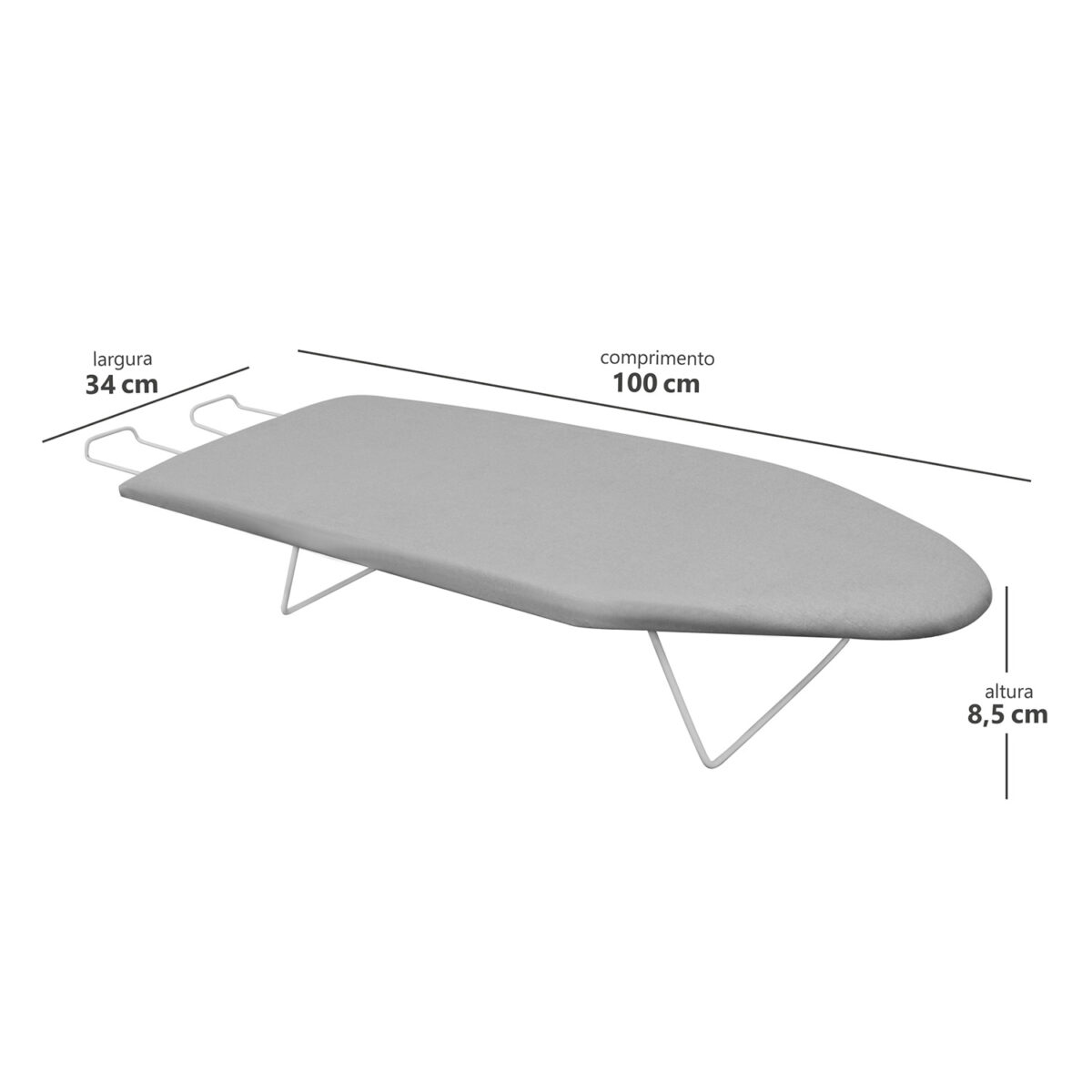 MESA DE PASSAR AÇOMIX PORTÁTIL